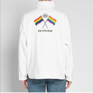 Balenciaga fleece jacket
